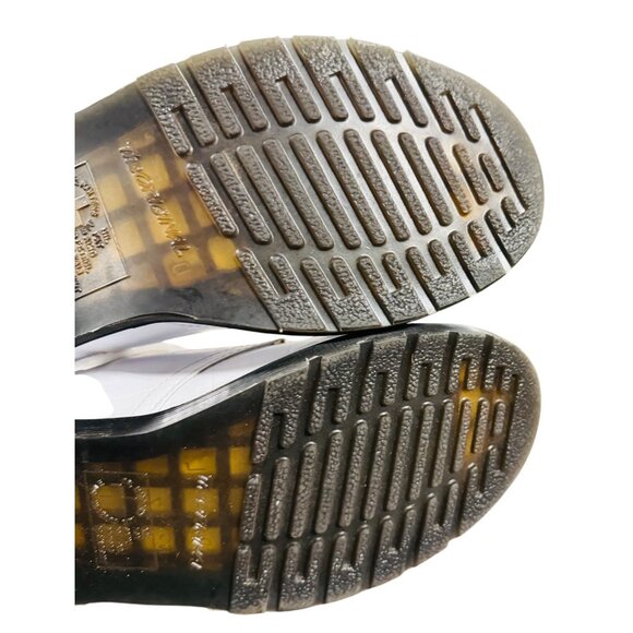 Dr. Martens 26861 Women's Size 9 White Croc Embossed Patent Leather Shoes - Picture 11 of 12